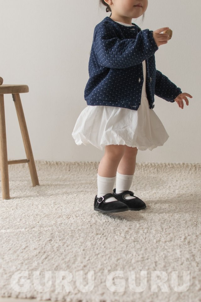 Guru Guru - Korean Baby Fashion - #babyoninstagram - Dot Cloud One-Piece - 12