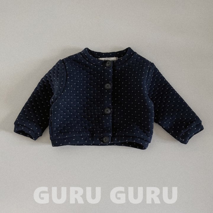 Guru Guru - Korean Baby Fashion - #babyootd - Small Floral Cardigan - 3