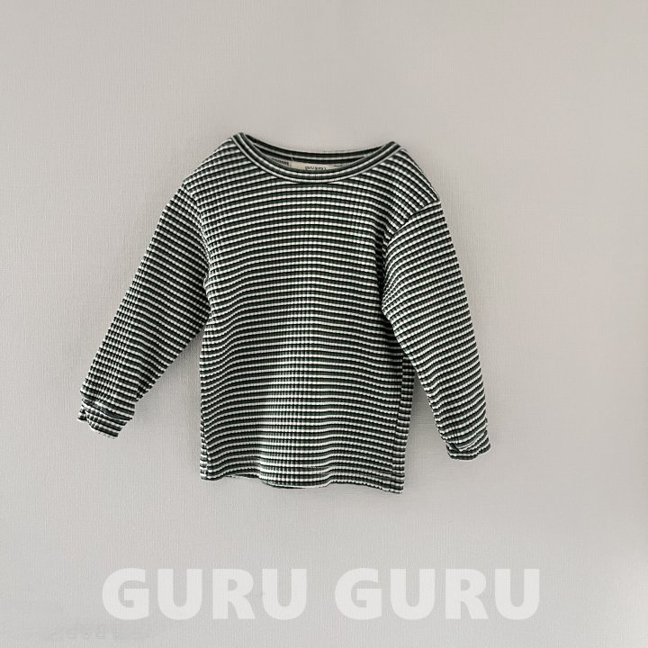 Guru Guru - Korean Baby Fashion - #babyootd - Colorful Tee - 2