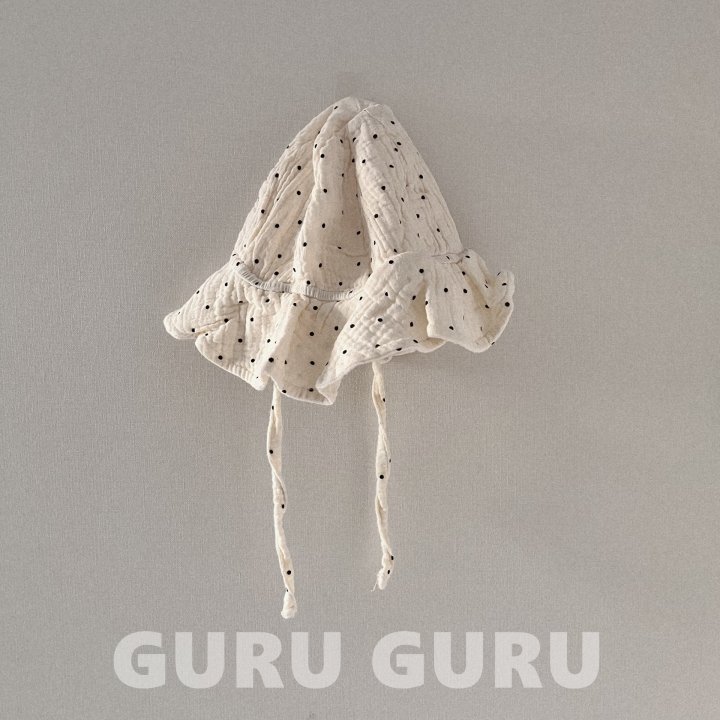 Guru Guru - Korean Baby Fashion - #babyootd - Love Love Bucket Hat - 2