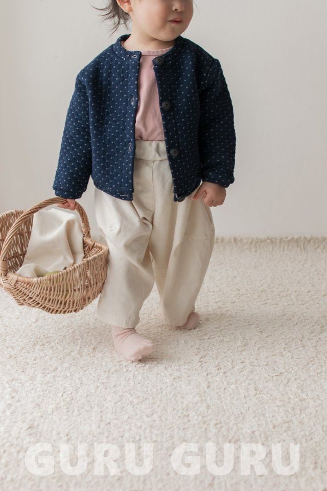Guru Guru - Korean Baby Fashion - #babyootd - Small Floral Cardigan - 4