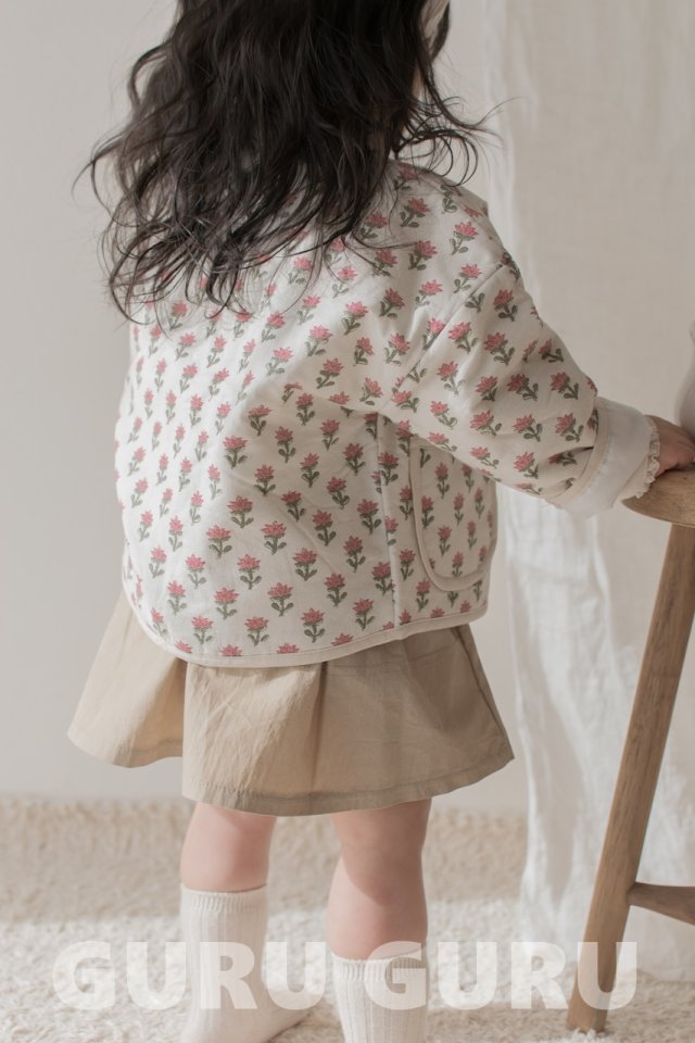 Guru Guru - Korean Baby Fashion - #babyoutfit - Single Flower Jumper - 8