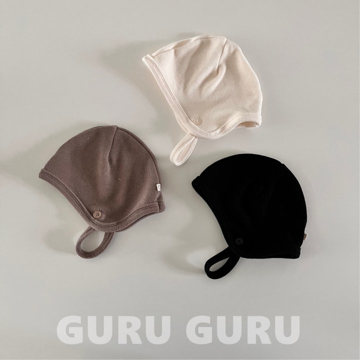 Guru Guru - Korean Baby Fashion - #babyoutfit - Cocoa Bonnet