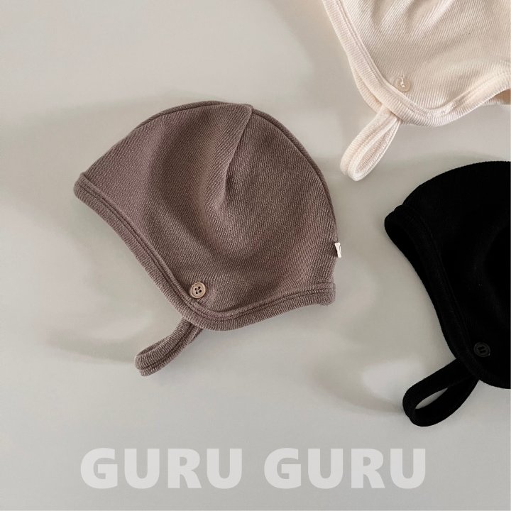 Guru Guru - Korean Baby Fashion - #babyoutfit - Cocoa Bonnet - 2