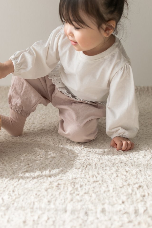 Guru Guru - Korean Baby Fashion - #babyoutfit - Tiered Tee - 11