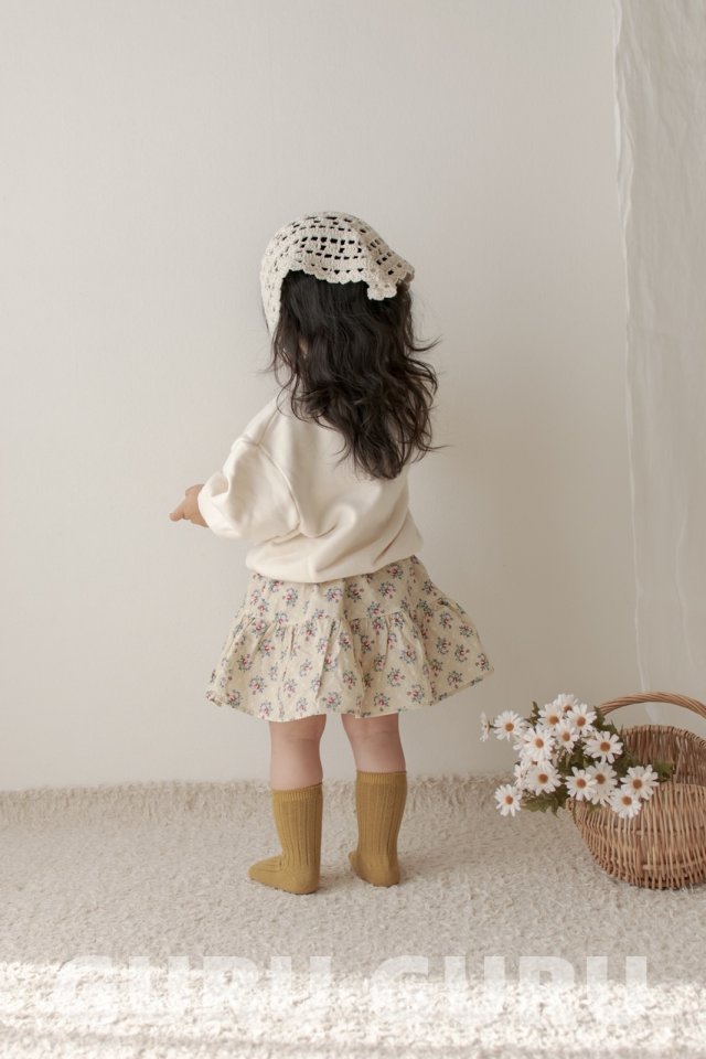 Guru Guru - Korean Baby Fashion - #babyoutfit - Tiered Skirt - 6
