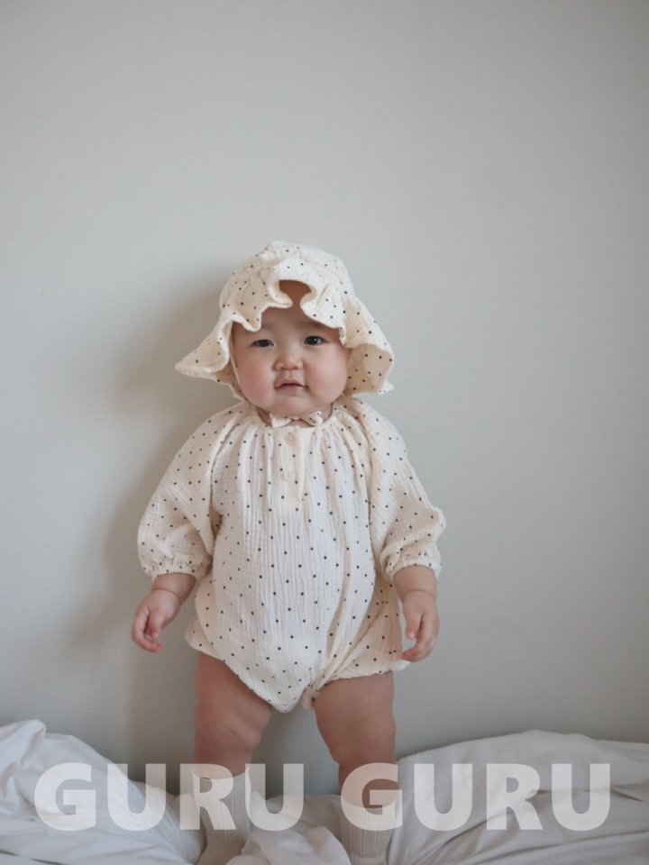 Guru Guru - Korean Baby Fashion - #babyoutfit - Love Love Bucket Hat - 3