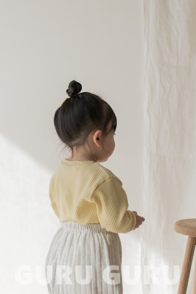 Guru Guru - Korean Baby Fashion - #babywear - Ribbed Tee - 7