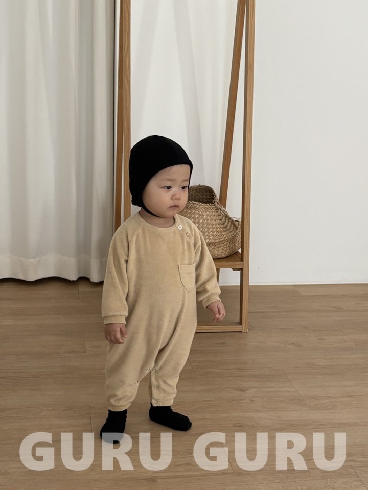 Guru Guru - Korean Baby Fashion - #babyoutfit - Terry Romper - 4