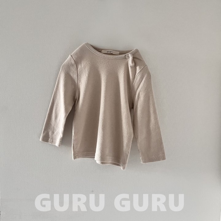 Guru Guru - Korean Baby Fashion - #babywear - Front Slit Tee - 2
