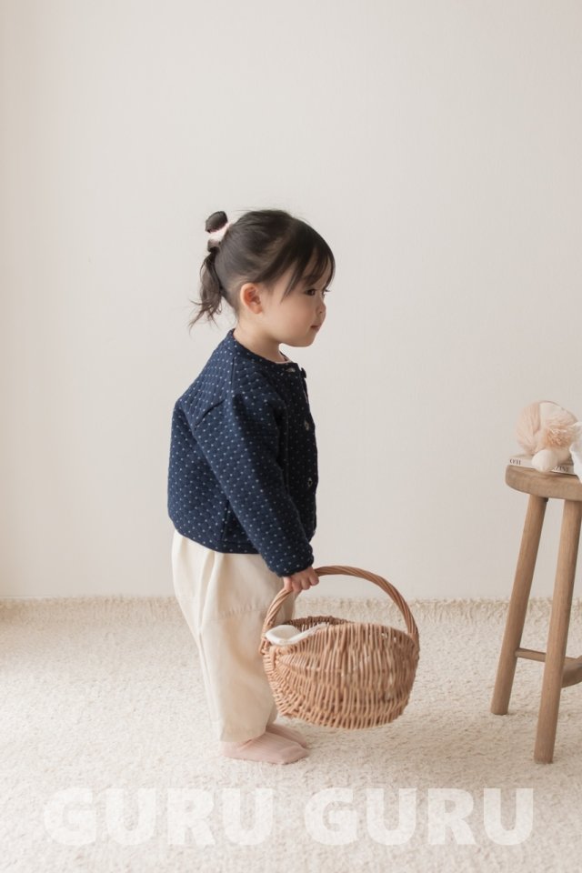 Guru Guru - Korean Baby Fashion - #onlinebabyboutique - Small Floral Cardigan - 7