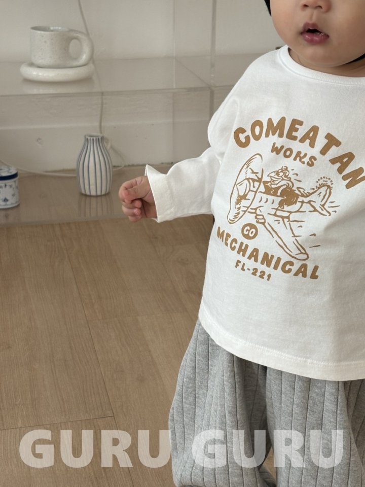 Guru Guru - Korean Baby Fashion - #onlinebabyboutique - Airplane Tee - 3
