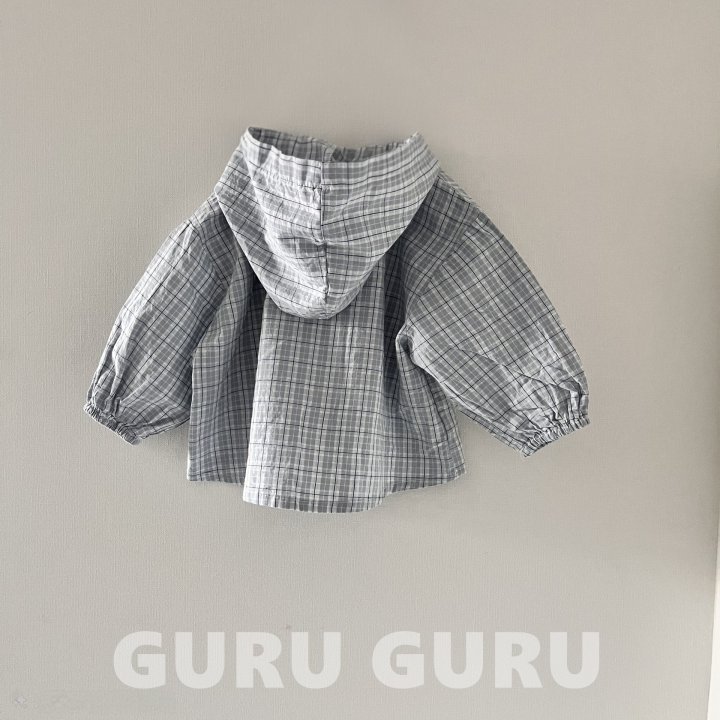 Guru Guru - Korean Baby Fashion - #onlinebabyboutique - Hooded Shirt - 2