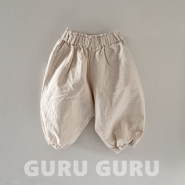 Guru Guru - Korean Baby Fashion - #onlinebabyboutique - Cotton Sausage Pants