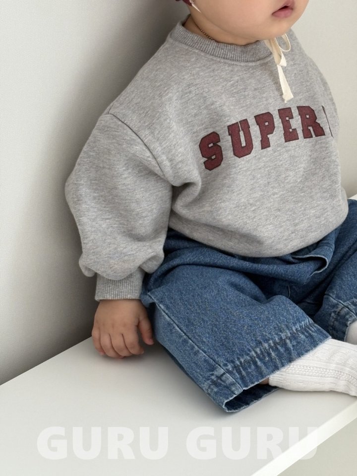 Guru Guru - Korean Baby Fashion - #onlinebabyboutique - Denim Jeans - 8