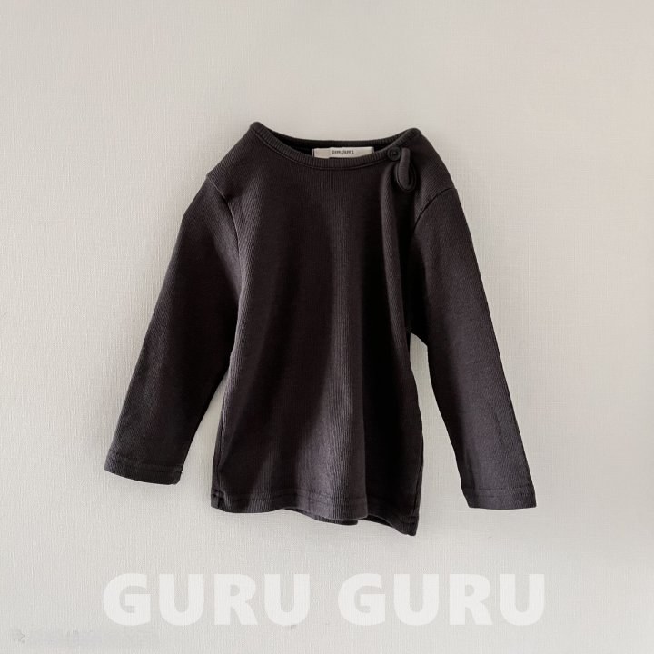 Guru Guru - Korean Baby Fashion - #onlinebabyboutique - Front Slit Tee - 3
