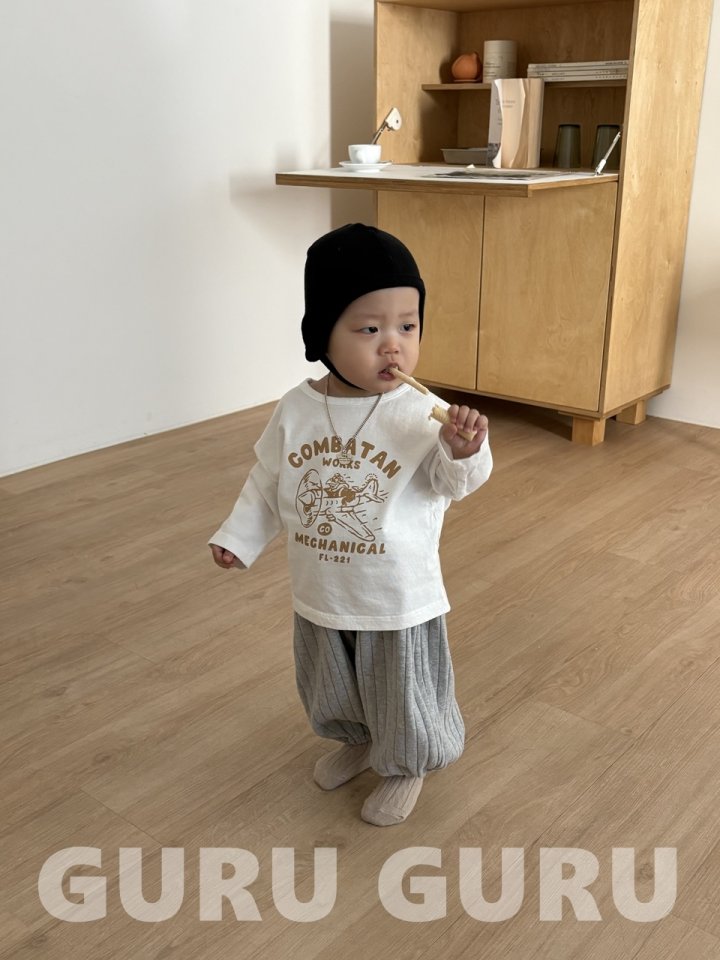 Guru Guru - Korean Baby Fashion - #onlinebabyshop - Latte Pants - 5
