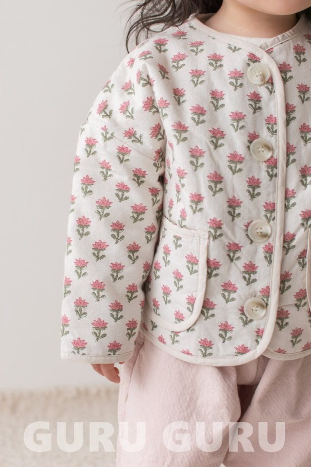Guru Guru - Korean Baby Fashion - #onlinebabyshop - Single Flower Jumper - 11