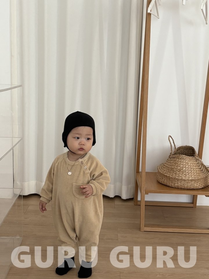 Guru Guru - Korean Baby Fashion - #onlinebabyshop - Terry Romper - 6