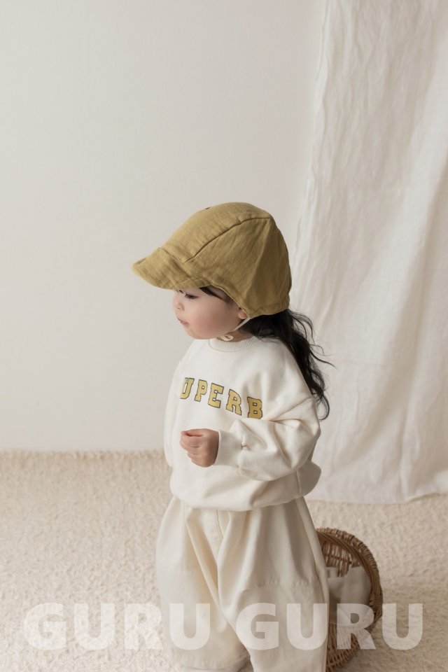 Guru Guru - Korean Baby Fashion - #onlinebabyshop - Derby Hat - 5