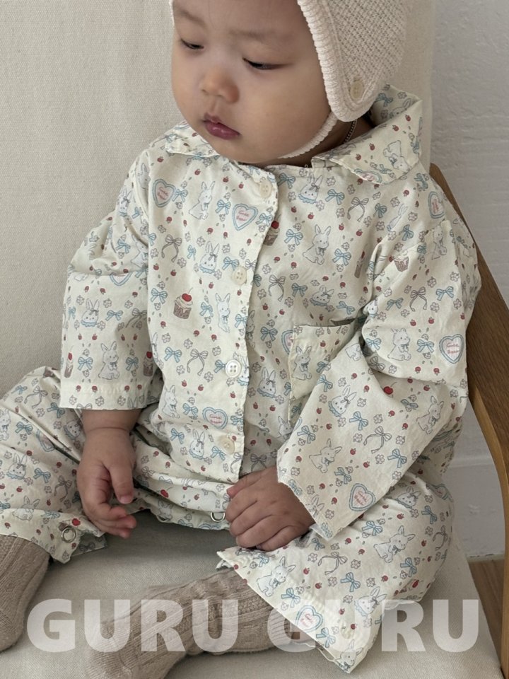 Guru Guru - Korean Baby Fashion - #onlinebabyshop - Melody Suit - 5