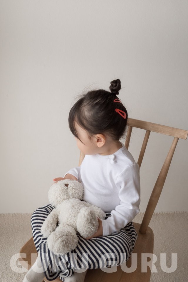 Guru Guru - Korean Baby Fashion - #onlinebabyboutique - Front Slit Tee - 4