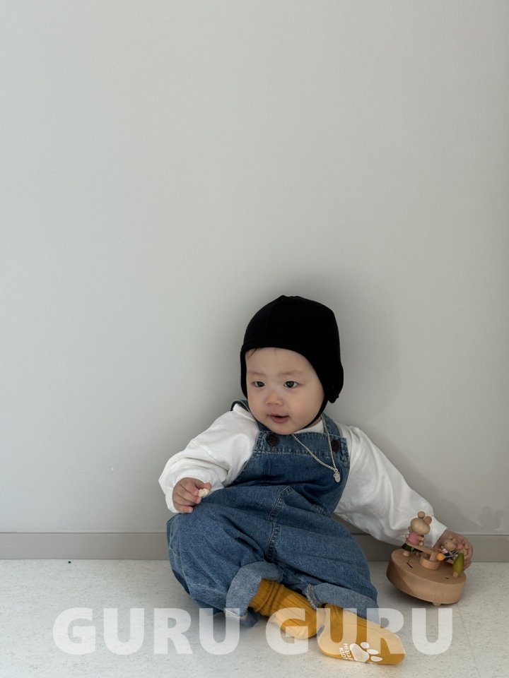 Guru Guru - Korean Baby Fashion - #smilingbaby - Denim Overall Pants - 11