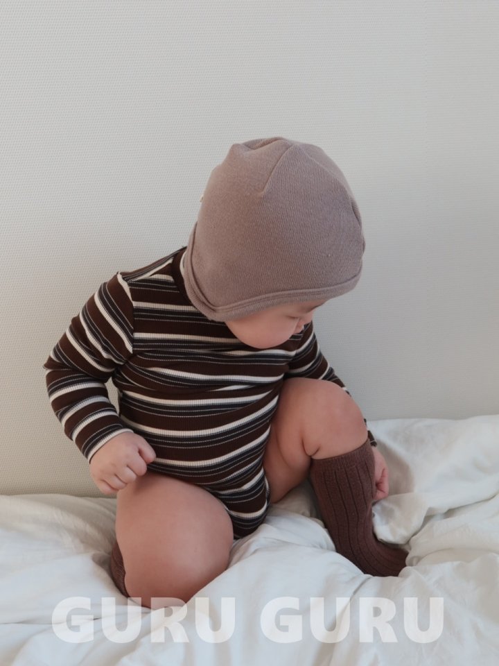 Guru Guru - Korean Baby Fashion - #smilingbaby - Cocoa Bonnet - 6