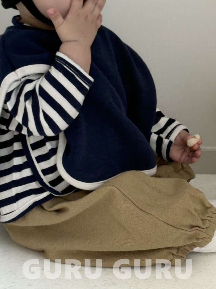 Guru Guru - Korean Baby Fashion - #smilingbaby - Big Bib - 5