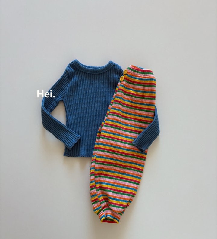 Hei - Korean Children Fashion - #Kfashion4kids - Rainbow Pants - 9