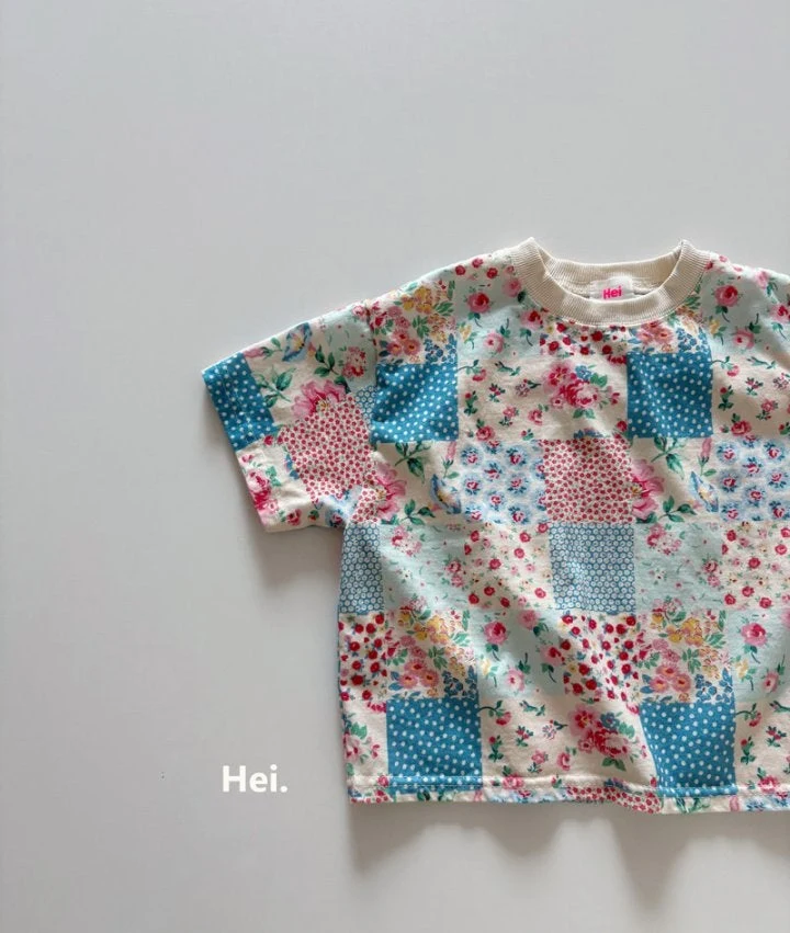 Hei - Korean Children Fashion - #Kfashion4kids - Quilt Tee - 3