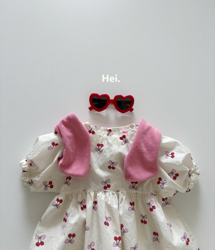 Hei - Korean Children Fashion - #Kfashion4kids - Cherry One-piece - 6