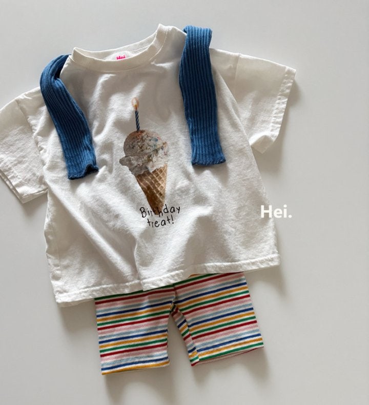 Hei - Korean Children Fashion - #childofig - Ice Cream Tee - 8