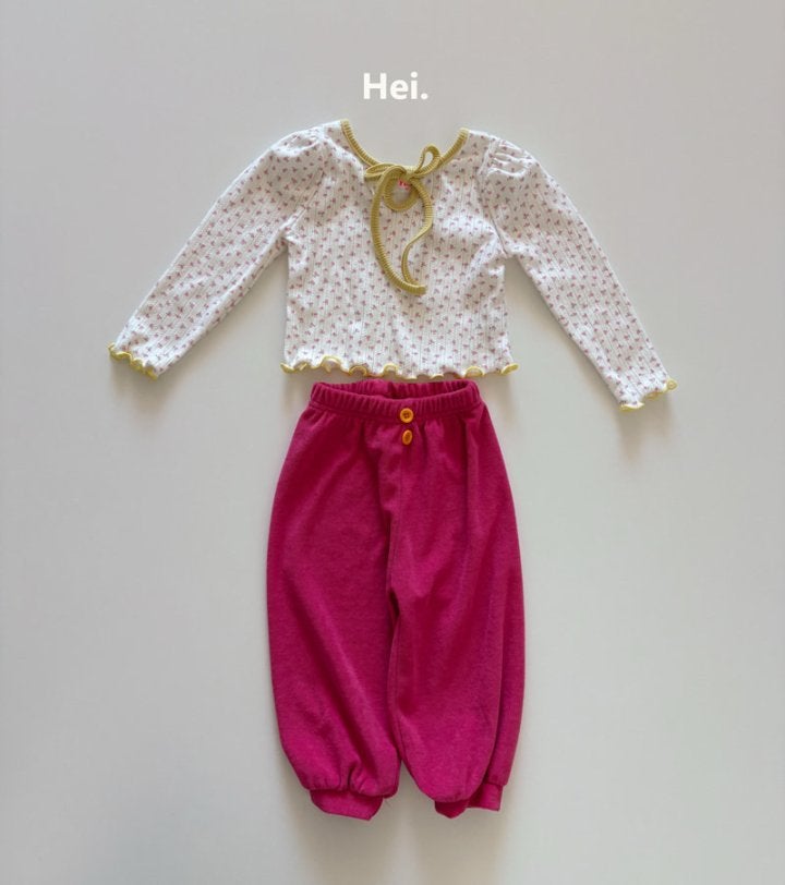 Hei - Korean Children Fashion - #childofig - Petite Ribbon Tee - 6