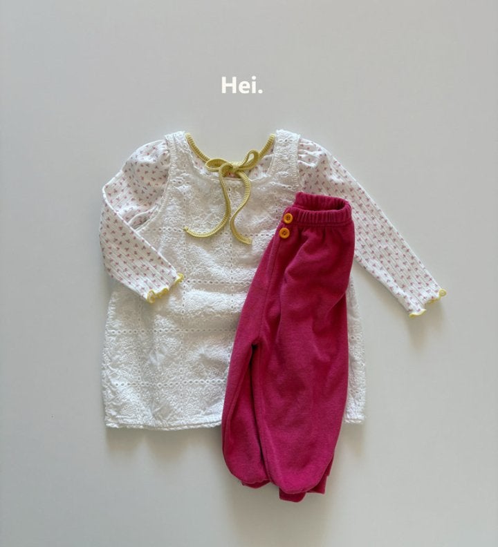 Hei - Korean Children Fashion - #childrensboutique - Petite Ribbon Tee - 7