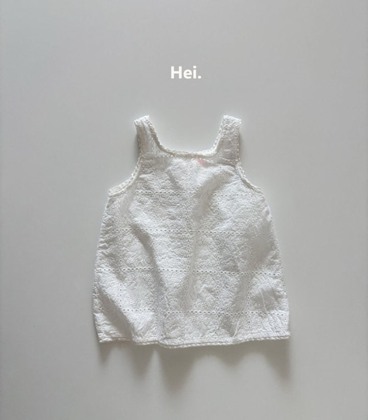 Hei - Korean Children Fashion - #childrensboutique - Lace Layered One-piece