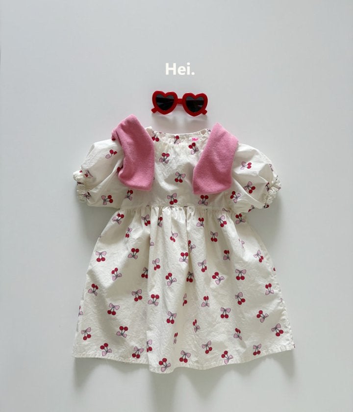 Hei - Korean Children Fashion - #discoveringself - Cherry One-piece