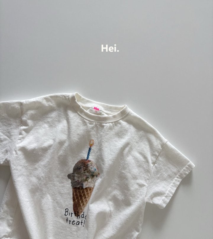 Hei - Korean Children Fashion - #fashionkids - Ice Cream Tee - 12