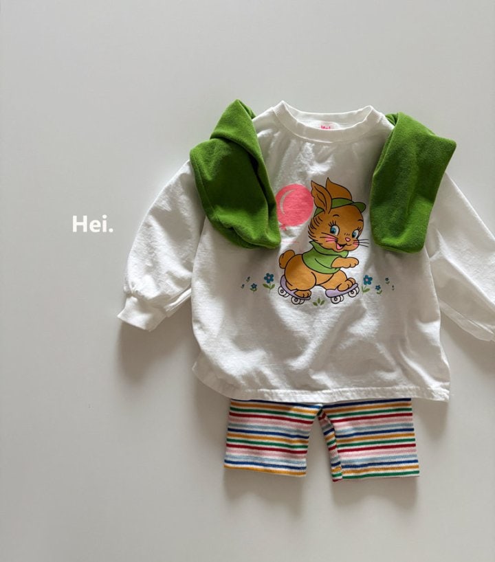 Hei - Korean Children Fashion - #fashionkids - 5-Length Leggings - 6