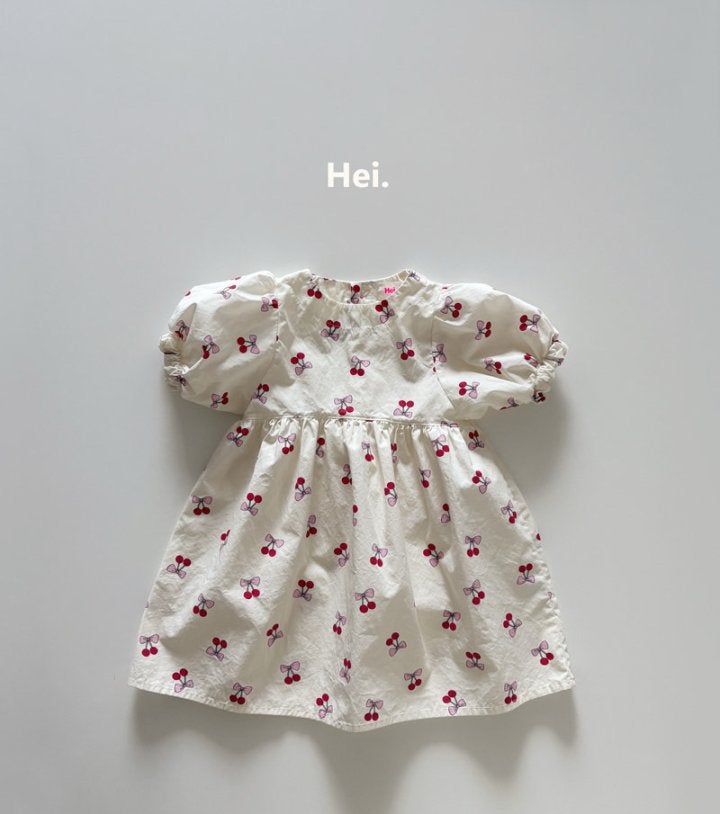 Hei - Korean Children Fashion - #fashionkids - Cherry One-piece - 2