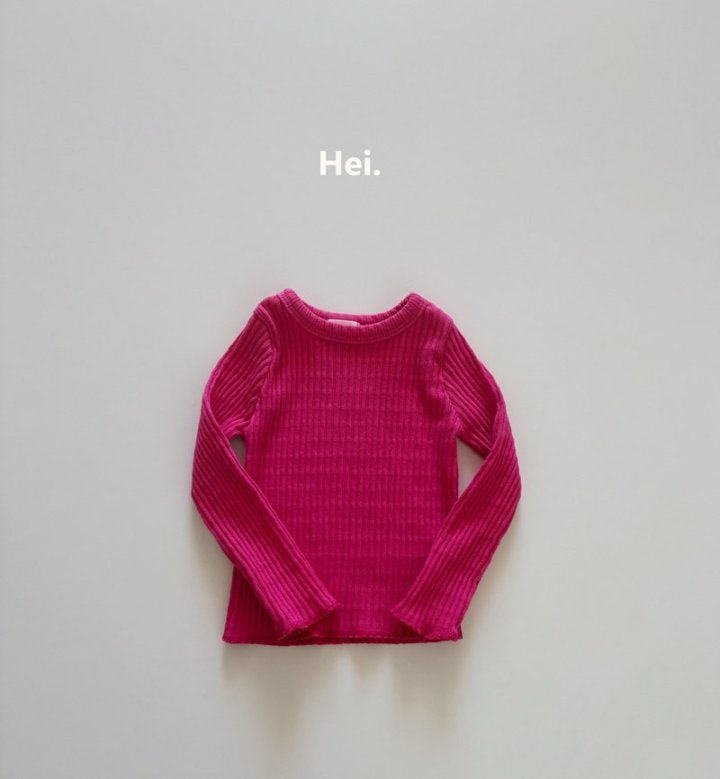 Hei - Korean Children Fashion - #kidsshorts - Skinny Tee