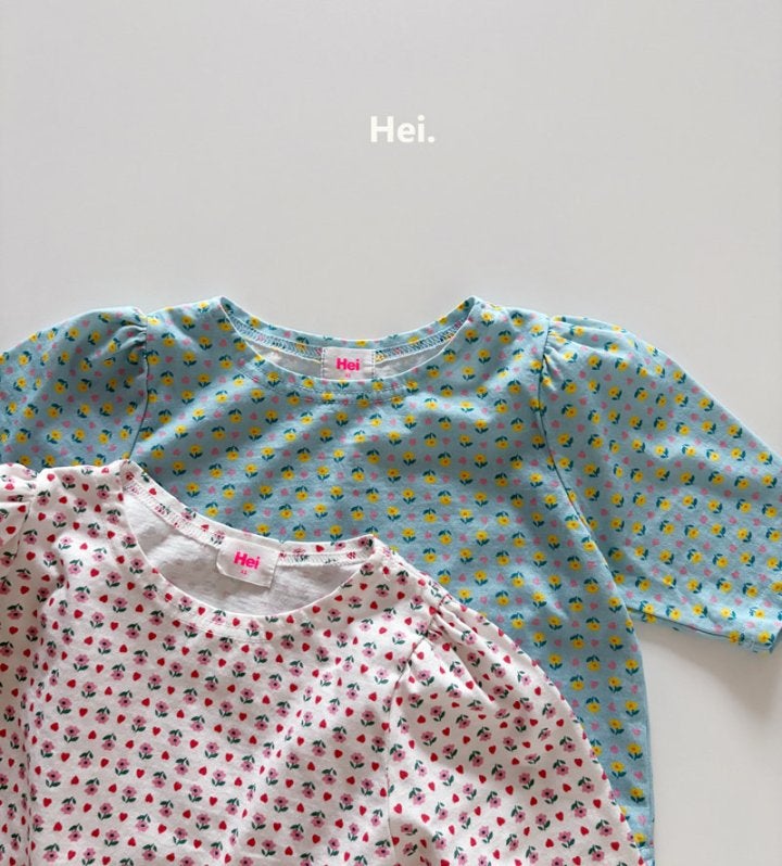 Hei - Korean Children Fashion - #kidsshorts - Minky Tee - 12