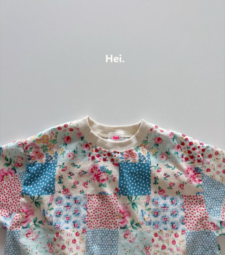 Hei - Korean Children Fashion - #kidzfashiontrend - Quilt Tee - 2