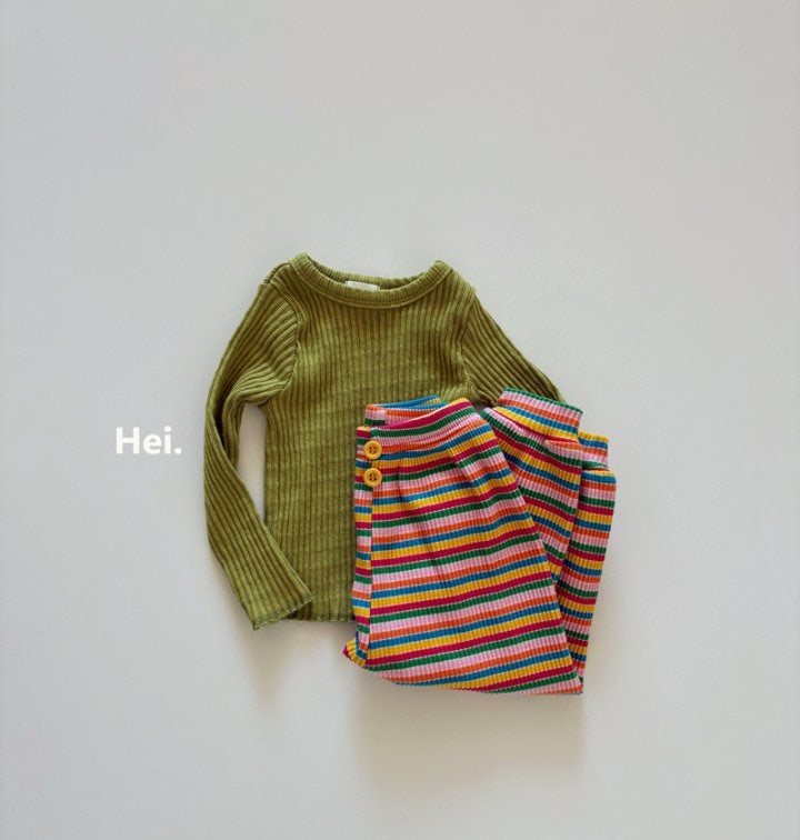 Hei - Korean Children Fashion - #littlefashionista - Rainbow Pants - 10