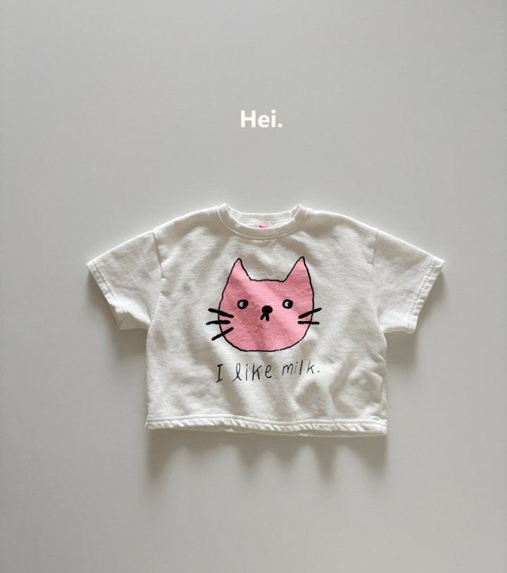 Hei - Korean Children Fashion - #magicofchildhood - Kitty Tee - 8