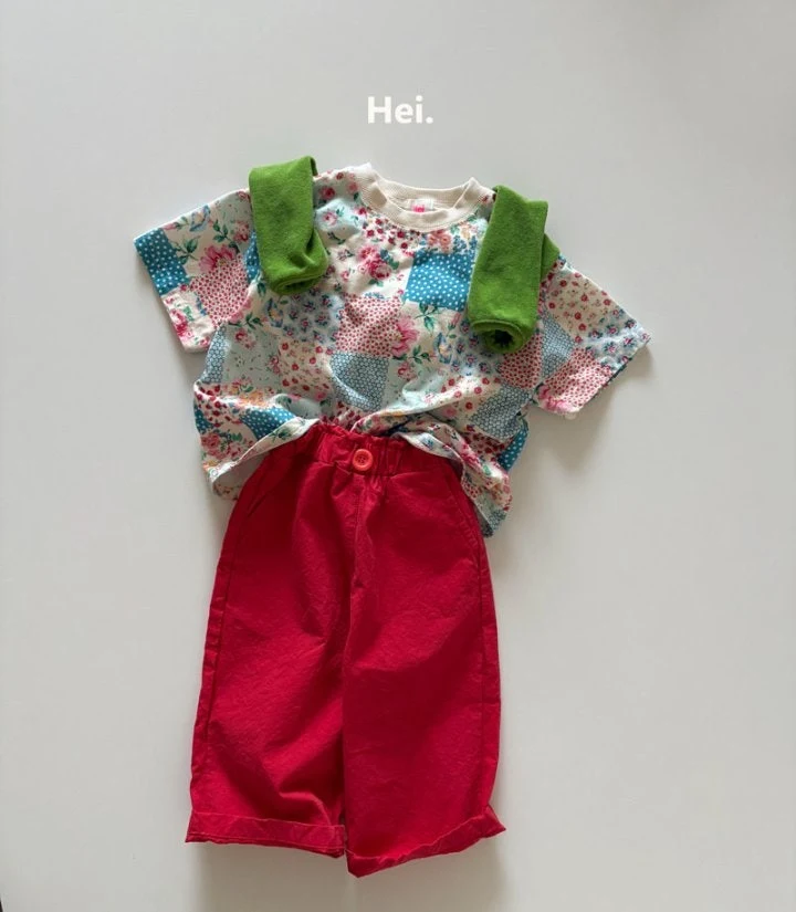 Hei - Korean Children Fashion - #magicofchildhood - Quilt Tee - 5