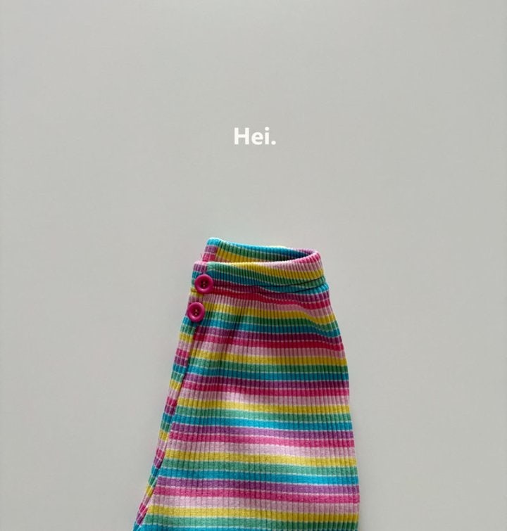 Hei - Korean Children Fashion - #minifashionista - Rainbow Pants - 12