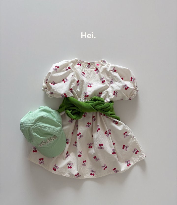 Hei - Korean Children Fashion - #minifashionista - Cherry One-piece - 9