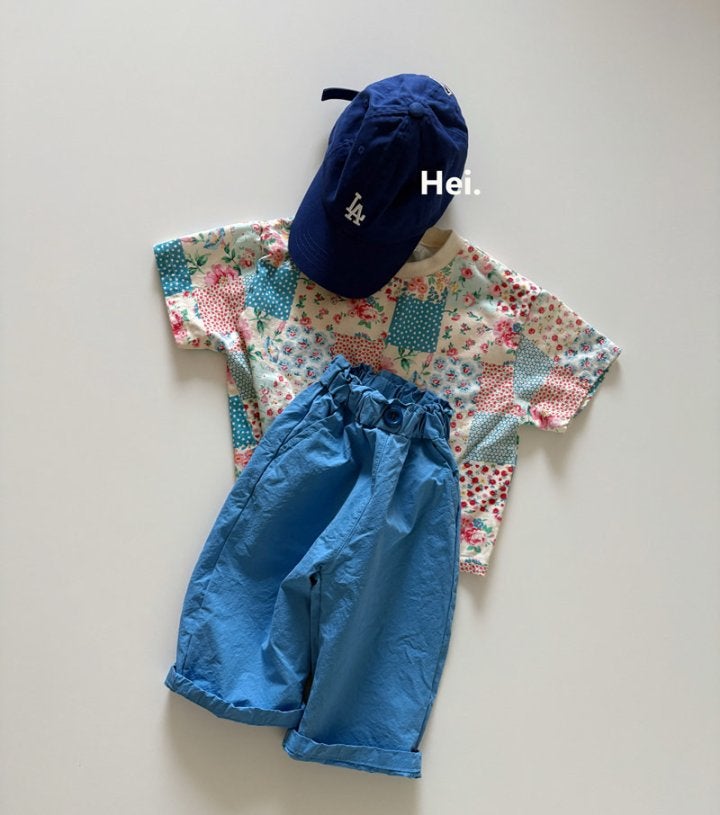 Hei - Korean Children Fashion - #prettylittlegirls - Quilt Tee - 7