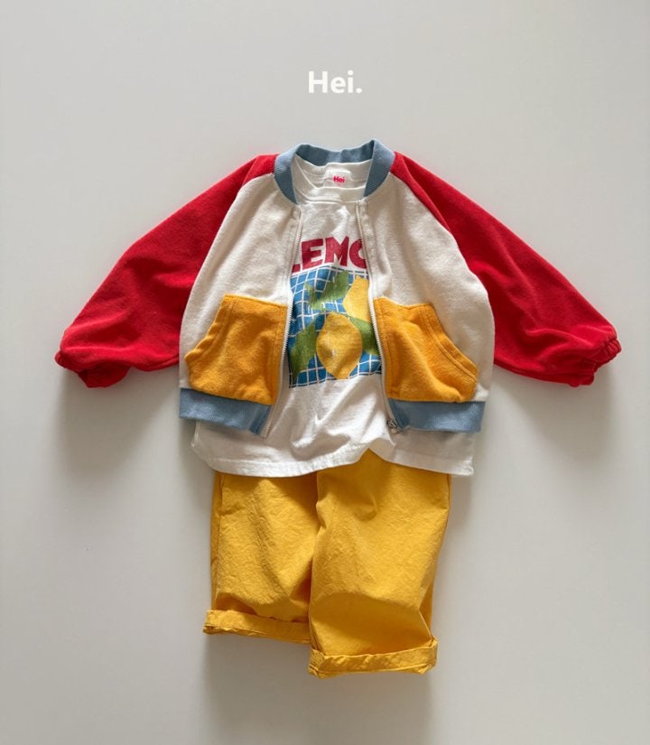 Hei - Korean Children Fashion - #stylishchildhood - Lemon Tee - 8